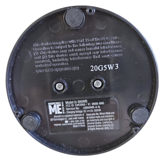 DESPICABLE ME iHome Rechargable Bluetooth Wireless Speaker **WORKS** - Picture 3 of 4